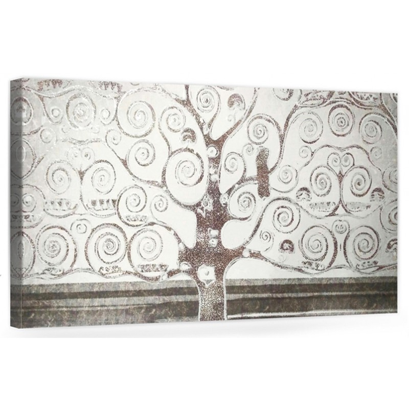 murando Quadro Mega XXXL Albero Klimt 165x110 cm Straordinario Stampa su Tela XXXL per un Facile Montaggio Fai Da Te Grande Immagini Moderni Murale DIY Decorazione da Parete Astratto l-A-0033-ak-a 